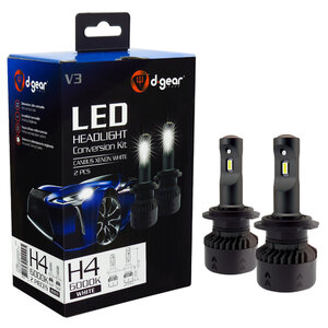 D-GEAR - Lampadine H4 Led Headlight Conversion Kit V3 - D-GEAR - Lampadine H4