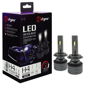 D-GEAR - Lampadine H4 Led Headlight Conversion Kit V4 - D-GEAR - Lampadine H4