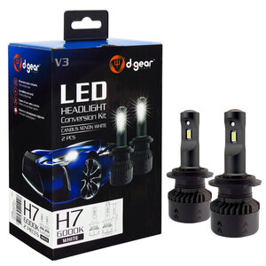 D-GEAR - Lampadine H7 Led Headlight Conversion Kit V3 - D-GEAR - Lampadine H7