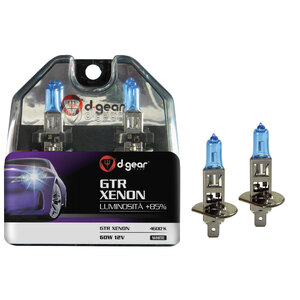 D-GEAR - Lampadine H1 H1 - GTR - Extreme White - D-GEAR - Lampadine H1