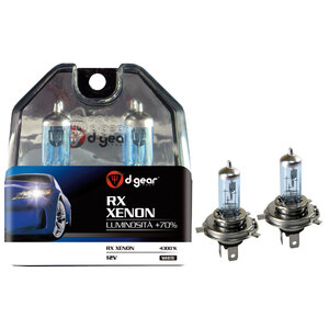 D-GEAR - Lampadine H4 H4 - RX - Hyper White - D-GEAR - Lampadine H4