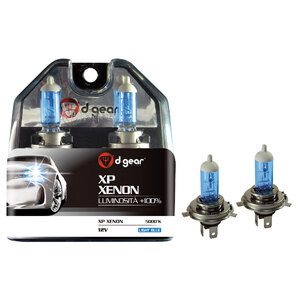 D-GEAR - Lampadine H4 H4 - XP - Mirror Azzurro - D-GEAR - Lampadine H4