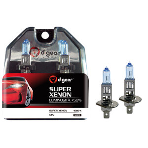 D-GEAR - Lampadine H1 H1 - Super White - D-GEAR - Lampadine H1