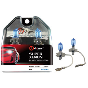 D-GEAR - Lampadine Altri Attacchi H3 - Super - Azzurro - D-GEAR - Lampadine Altri Attacchi