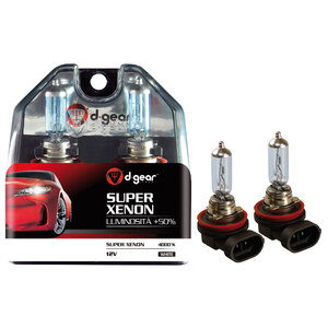 D-GEAR - Lampadine Altri Attacchi H8 - Super White - D-GEAR - Lampadine Altri Attacchi