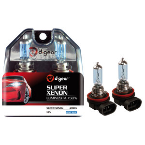 D-GEAR - Lampadine Altri Attacchi H8 - Super - Azzurro - D-GEAR - Lampadine Altri Attacchi