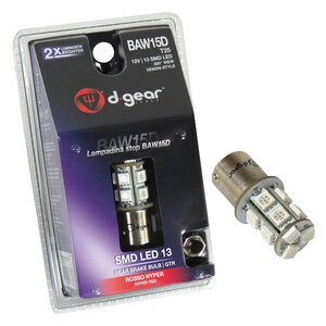 D-GEAR - Lampadina BAW15D a led GTR - BAW15D SMD Led - D-GEAR - Lampadina BAW15D a led
