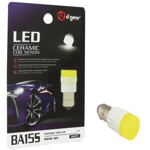 D-GEAR - Lampadina BA15S a led BA15S Ceramic Cob Led - D-GEAR - Lampadina BA15S a led