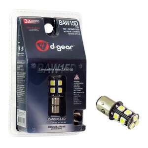 D-GEAR - Lampadina BAW15D a led XP - BAW15D Canbus SMD Led - D-GEAR - Lampadina BAW15D a led