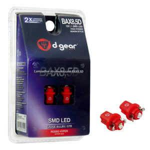D-GEAR - Lampadina cruscotti GTR - BAX SMD Led - D-GEAR - Lampadina cruscotti