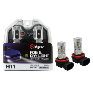 D-GEAR - Lampadine H11 Cree Led Fog and Day Light - D-GEAR - Lampadine H11