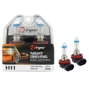 D-GEAR - Lampadine H11 Night Driving - D-GEAR - Lampadine H11
