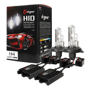 D-GEAR - Lampadine H4 H4 Biluce - HID Canbus Xenon Kit - D-GEAR - Lampadine H4