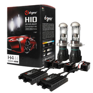 D-GEAR - Lampadine H4 H4 Bixenon - HID Canbus Xenon Kit - D-GEAR - Lampadine H4