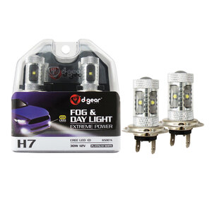 D-GEAR - Lampadine H7 Cree Led Fog and Day Light - D-GEAR - Lampadine H7
