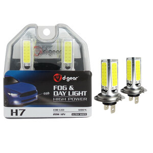 D-GEAR - Lampadine H7 Cob Led Fog and Day Light - D-GEAR - Lampadine H7
