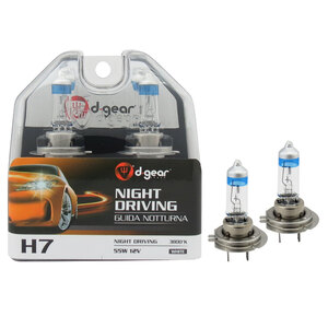 D-GEAR - Lampadine H7 Night Driving - D-GEAR - Lampadine H7
