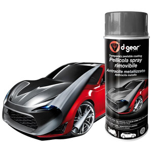 D-GEAR - Vernice-removibile spray Antracite metallizzato - D-GEAR - Vernice-removibile spray