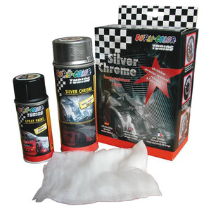 DUPLI COLOR - Vernice alta temperatura e pinze freno Kit Silver Chrome - DUPLI COLOR - Vernice alta temperatura e pinze freno