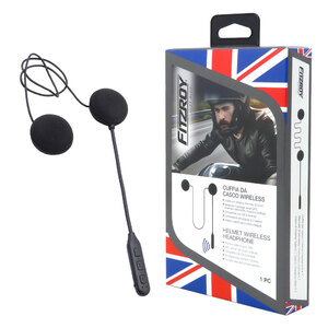 FITZROY - Cuffia Bluetooth Cuffia da casco wireless - FITZROY - Cuffia Bluetooth