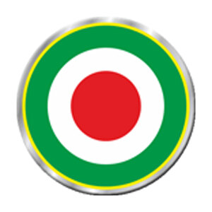 GAT - Adesivi Coccarda Italia 3D Grande - GAT - Adesivi