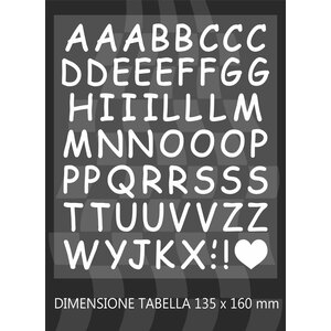 GAT - Adesivi Kit lettere adesive - GAT - Adesivi