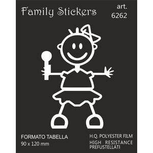 GAT - Adesivi Bebè femmina - GAT - Adesivi