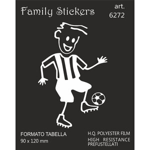 GAT - Adesivi Ragazzo con pallone - GAT - Adesivi