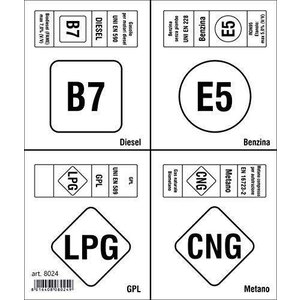 GAT - Adesivi carburante - GAT - Adesivi carburante