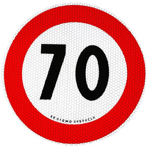 GAT - Adesivi Vari Limite velocita' - GAT - Adesivi Vari