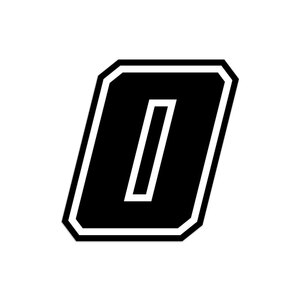 GAT - Numeri e lettere adesive Race moto GP - GAT - Numeri e lettere adesive