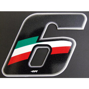 GAT - Numeri e lettere adesive Flag - GAT - Numeri e lettere adesive