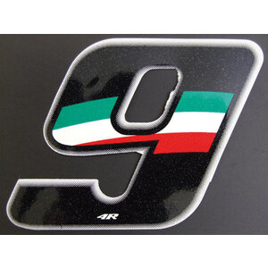 Numeri e lettere adesive Flag - GAT GAT