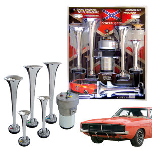 GENERALE LEE - Tromba pneumatica musicale Generale Lee Hazzard - GENERALE LEE - Tromba pneumatica musicale