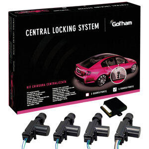 GOTHAM - Kit chiusura centralizzata - GOTHAM - Kit chiusura centralizzata