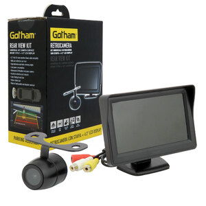 GOTHAM - Retrocamere e frontecamere Retrocamera con staffa - display LCD - GOTHAM - Retrocamere e frontecamere