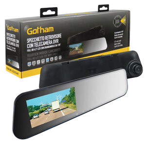 GOTHAM - Videocamera Dash Cam Specchio retrovisore - GOTHAM - Videocamera Dash Cam