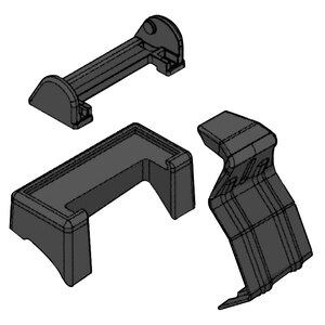 GREEN VALLEY - Kit attacchi barre auto Trek - GREEN VALLEY Chrysler PT Cruiser, Voyager, Citroen C8, Evasion, Xantia, Xsara, Fiat Ulysse, Ford Focus, Galaxy, Jeep Cherokee - Kit attacchi barre auto