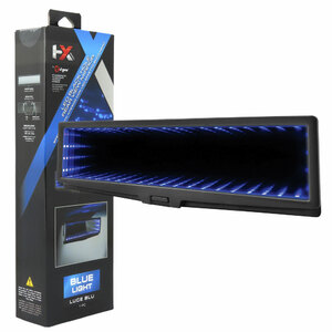 HYX - Specchietto retrovisore interno con LED effetto buco nero - HYX - Specchietto retrovisore