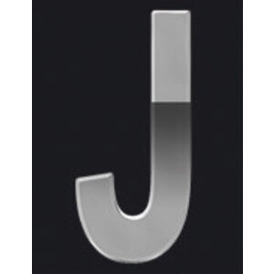 LAMPA - Adesivi lettere e numeri Chrome Logo - LAMPA - Adesivi lettere e numeri