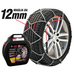 SNOWDRIVE - Catene da neve S-12 Suv e fuoristrada - Catene da neve