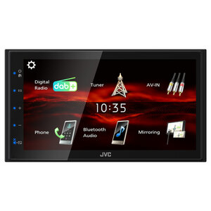 JVC - Autoradio Senza meccanica KW-M180DBT - JVC - Car stereo - Senza meccanica