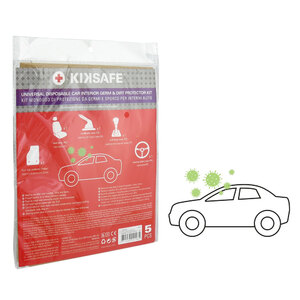 KIKSAFE - Coprisedile Protettivo Anteriore Kit completo proteggi interni - KIKSAFE - Coprisedile Protettivo Anteriore