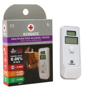 KIKSAFE - Etilometro Multifunction Alcohol Tester - KIKSAFE - Etilometro
