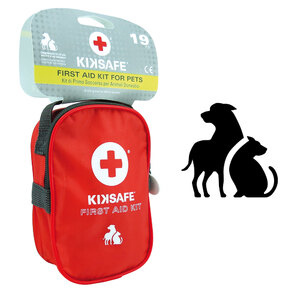 KIKSAFE - Cassetta Pronto Soccorso Per animali domestici - KIKSAFE - Cassetta Pronto Soccorso
