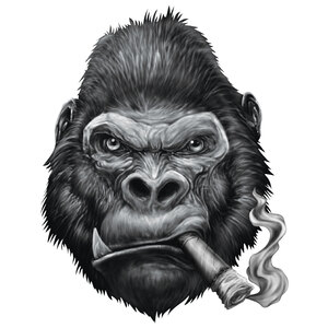 LETHAL THREAT - Adesivi Gorilla - LETHAL THREAT - Adesivi