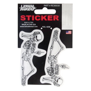 LETHAL THREAT - Adesivi Finger Skeleton - LETHAL THREAT - Adesivi