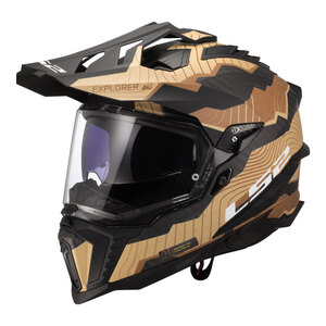 LS2 HELMETS - Casco Enduro MX701C Trick - Casco Enduro