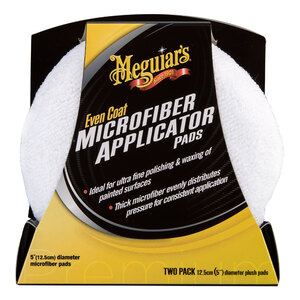 MEGUIARS - Spugna microfibra Even Coat - Microfiber Applicator Pads - MEGUIARS - Spugna microfibra