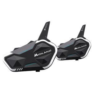 MIDLAND - Kit interfono con Bluetooth BT R1 Mesh Twin - MIDLAND - Kit interfono con Bluetooth